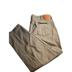 Levis 541 Athetic Taper Jeans Khaki Size 44X30